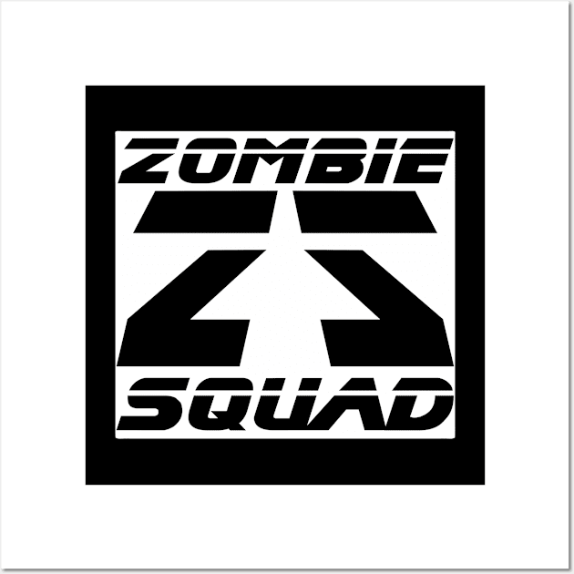 Zombie Squad ZS Replicant (Black) Wall Art by Zombie Squad Clothing